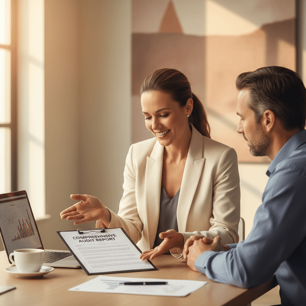 Health and safety audit report presentation