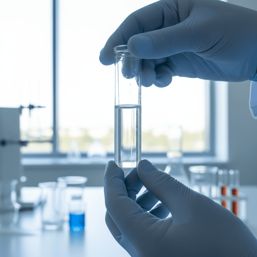 Water sample testing for Legionella risk assessment