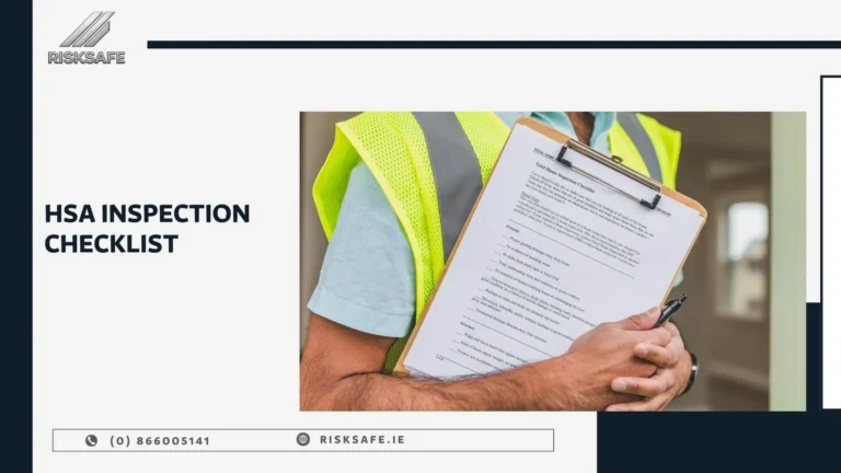 manual handling risk assessment Ireland HSA Inspection Checklist