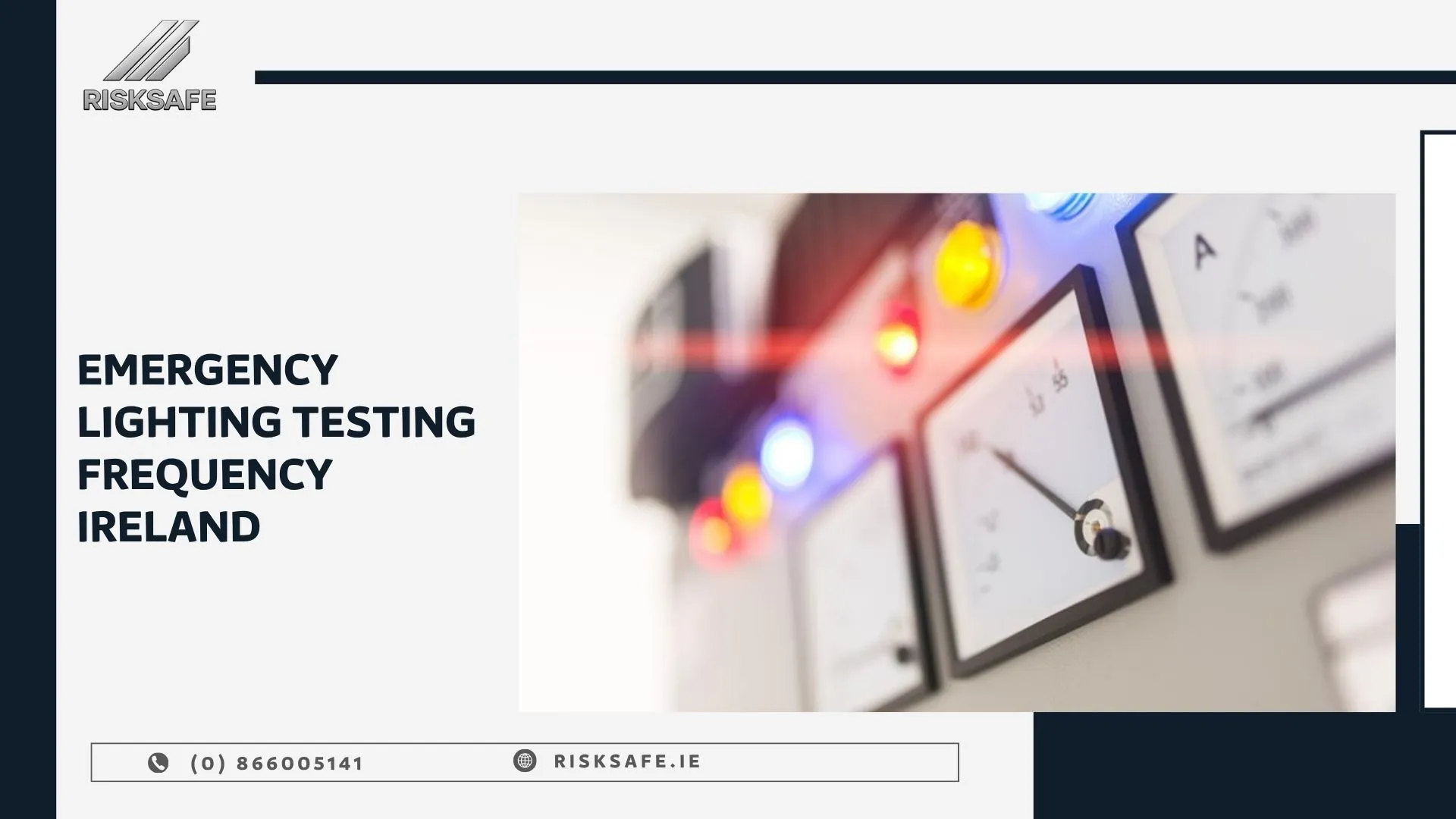 emergency lighting testing frequency Ireland