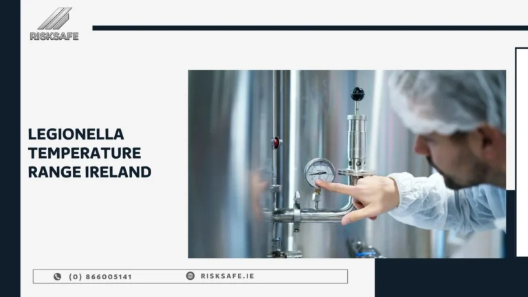 legionella temperature range Ireland