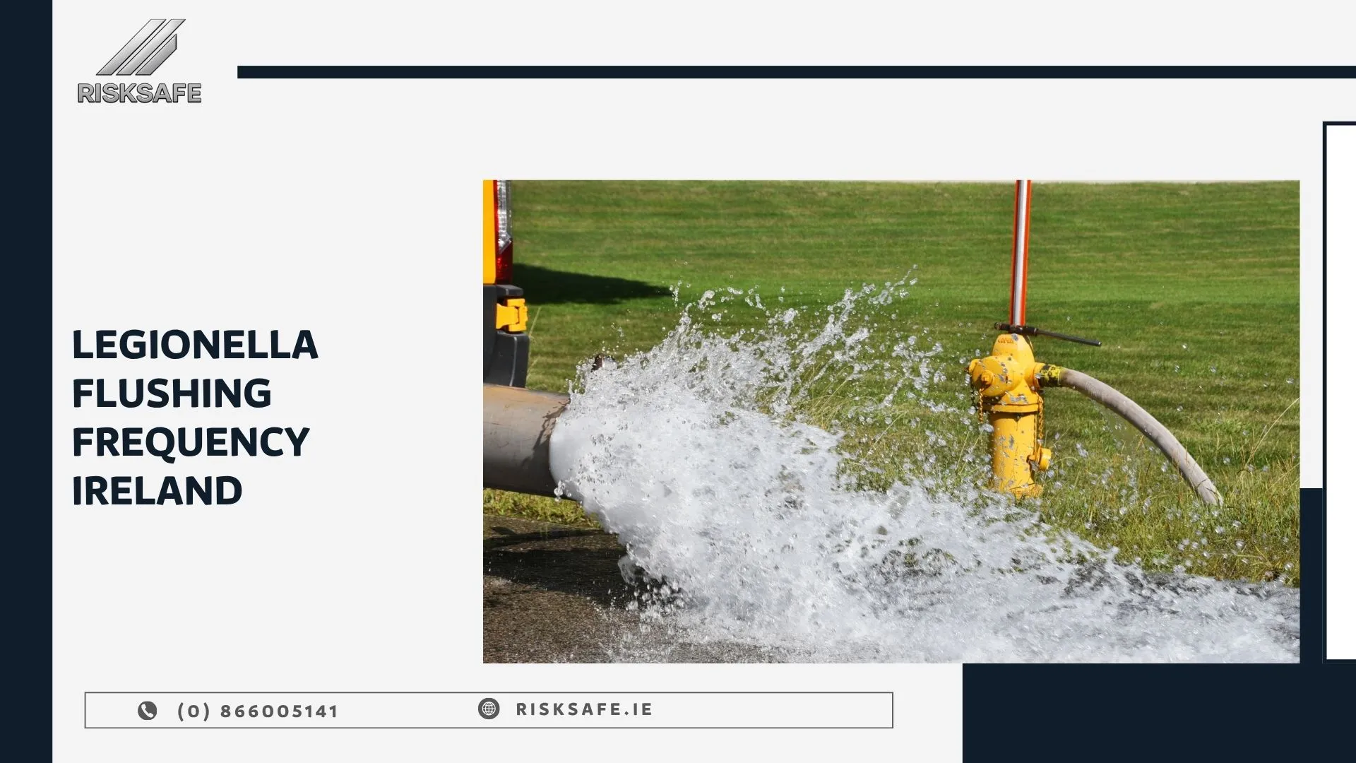 legionella flushing frequency Ireland