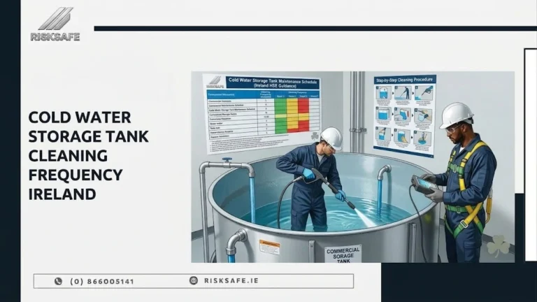 cold water storage tank cleaning frequency Ireland