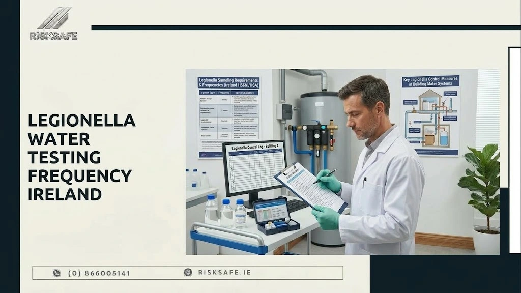 legionella water testing frequency Ireland