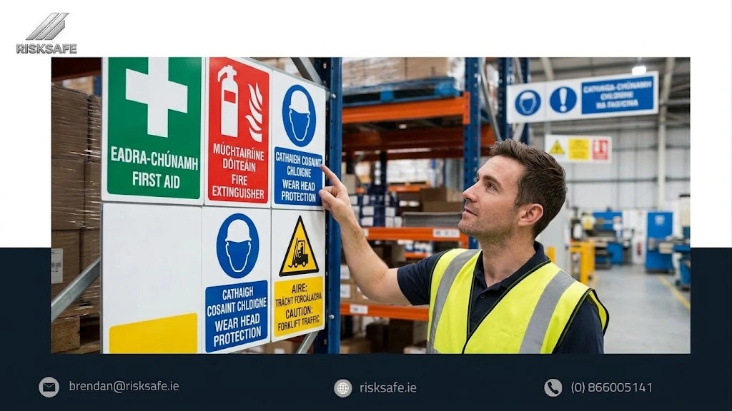 safety signs workplace Ireland mandatory workplace signs Ireland